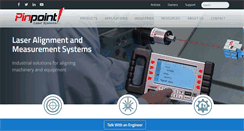 Desktop Screenshot of pinpointlaser.com